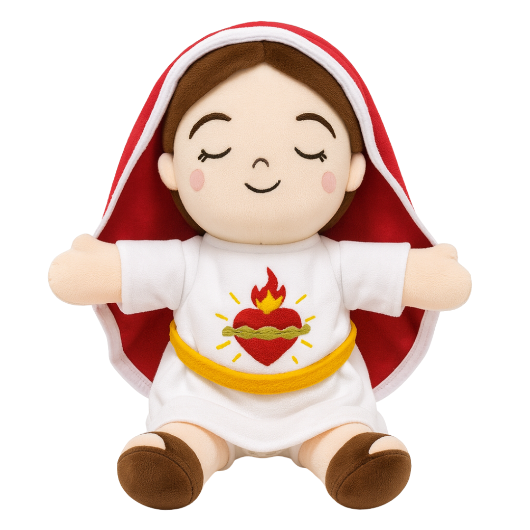 Plușuri Religioase – Isus și Fecioara Maria