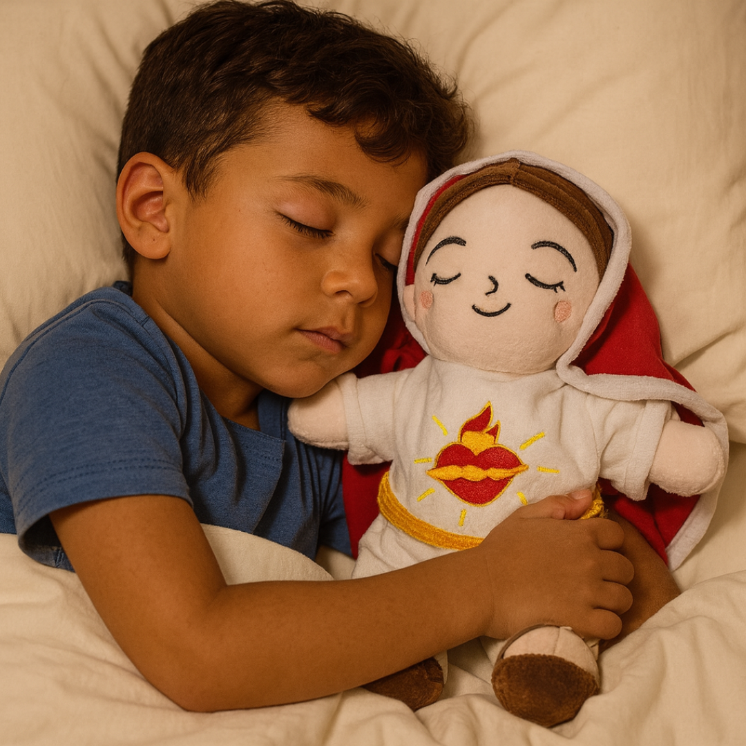 Plușuri Religioase – Isus și Fecioara Maria